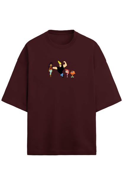 CN inspired Oversized Terry T-shirt