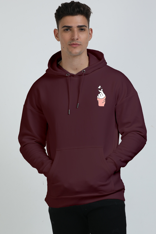 Love Oversized Hooded Sweatshirt