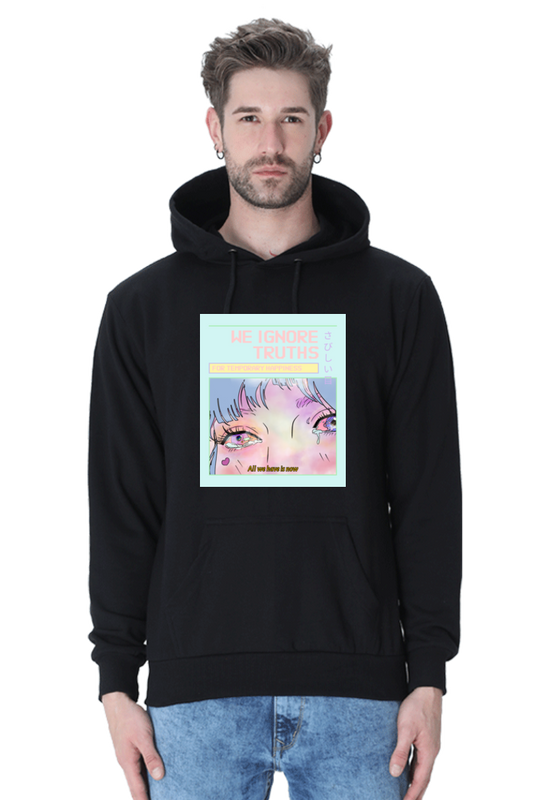 Temporary Happiness -  Hooded Sweatshirt