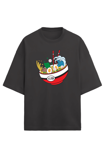 Ramen Vibes Oversized Terry T-Shirt