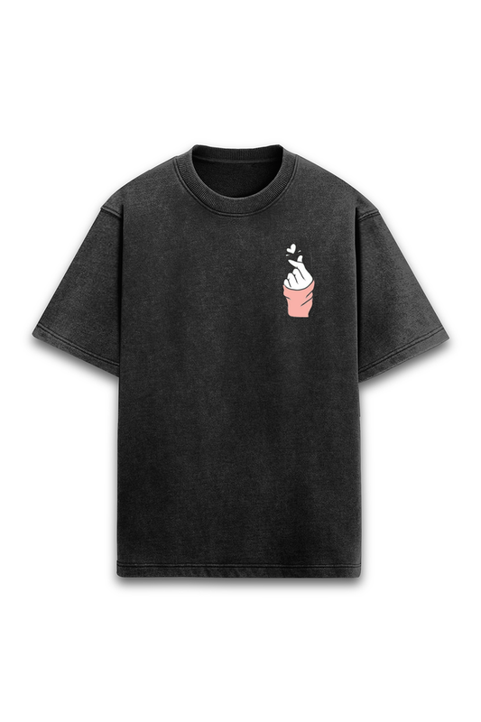 Heartfelt Gesture Oversized T-Shirt