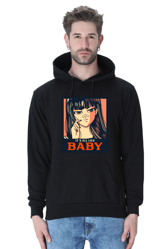 It’s All Lies, Baby - Hooded Sweatshirt