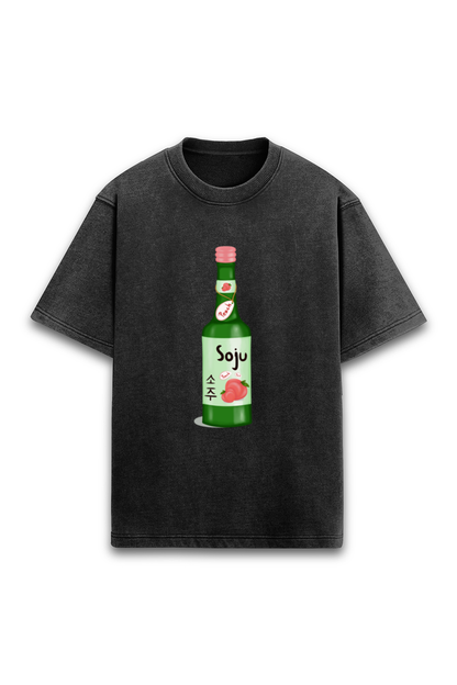 Soju Peach Oversized T-Shirt