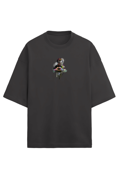 Heart of Chaos - Oversized Terry T-shirt