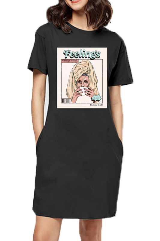 Feelings T-Shirt Dress