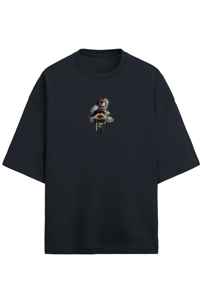 Heart of Chaos - Oversized Terry T-shirt