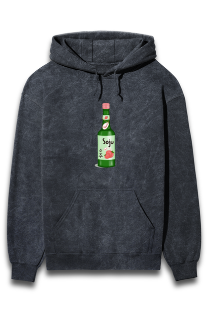 Soju Acid Wash Hoodies