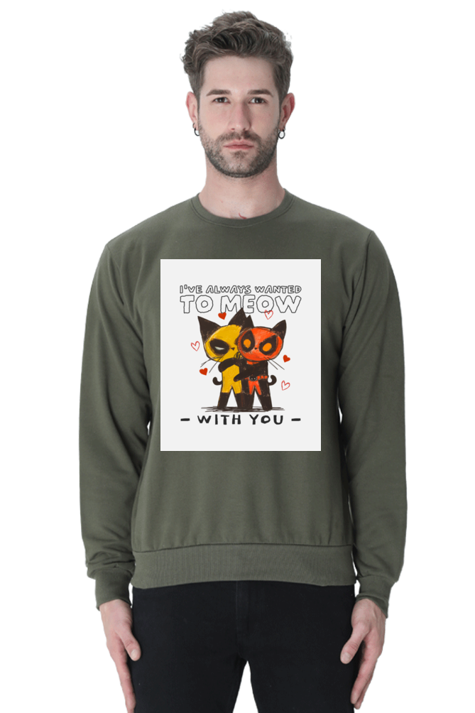 Meow With You Sweatshirt