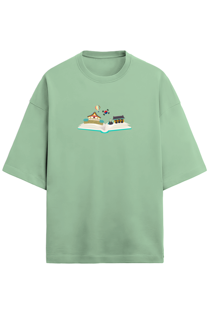 Korean Culture Oversized Tee