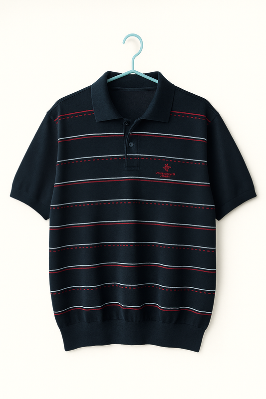 Men’s Striped Polo T-Shirt