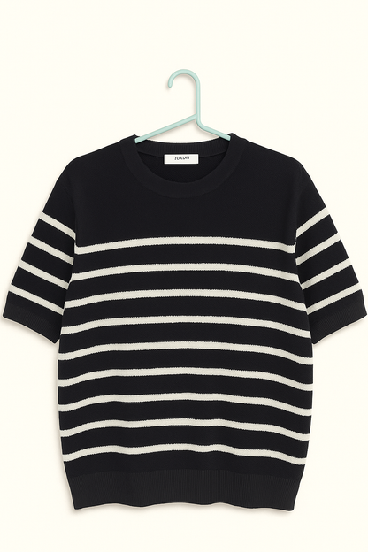 Black & white striped tee