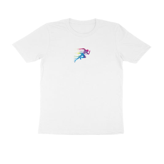 Vibrant Spectrum Round Neck T-Shirt