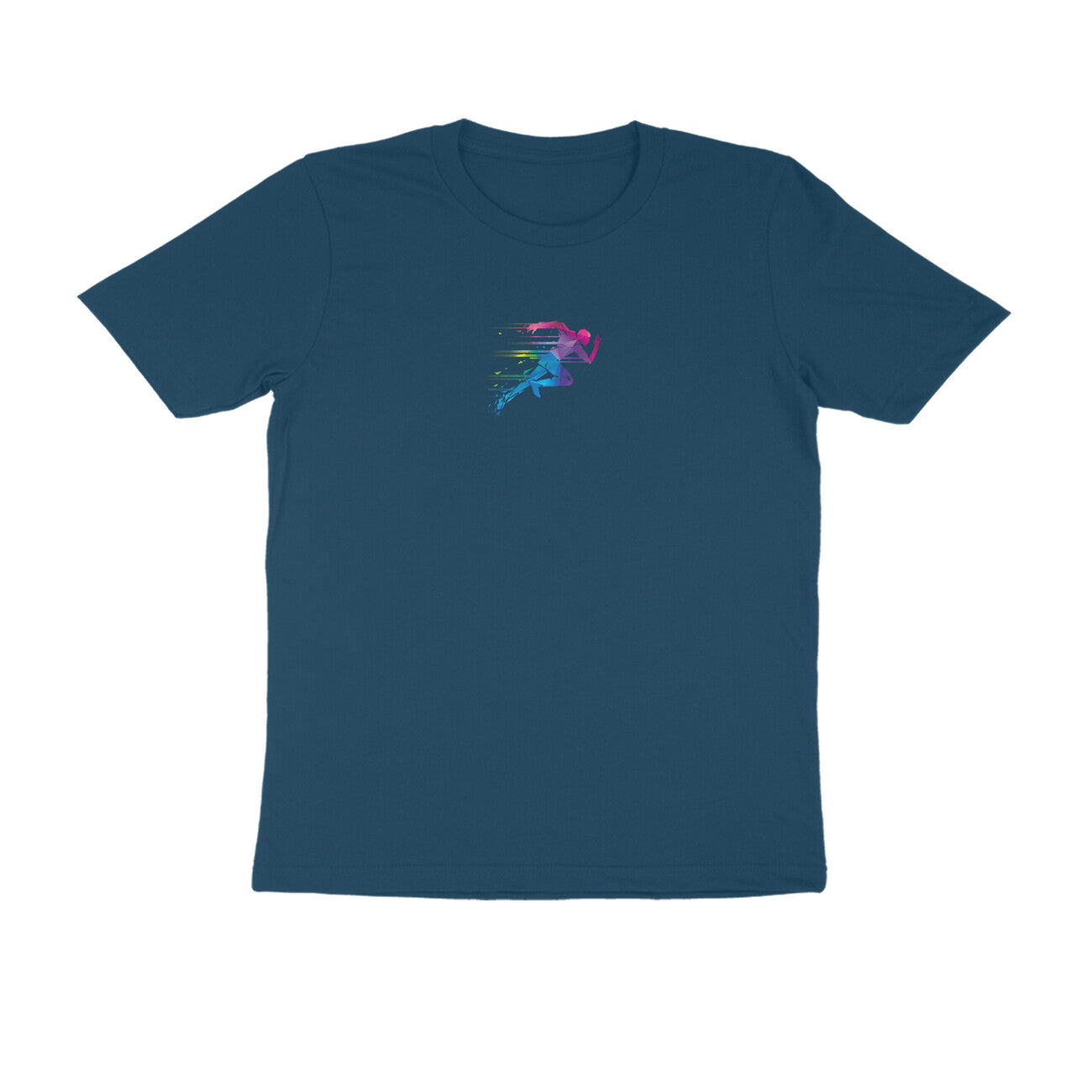 Vibrant Spectrum Round Neck T-Shirt